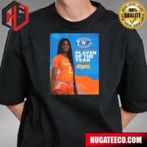 Rickea Jackson The Third Lady Vol In Program History To Earn 2024 Tennessee Women’s Basketball Player Of The Year As Selected By Tennessee Sports Writers Association T-Shirt