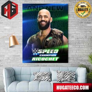 Ricochet And New WWE Speed Champion Home Decor Poster Canvas