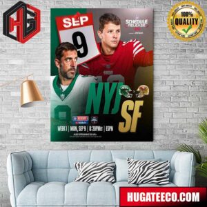 Rodgers Return Is Set For Mnf In San Francisco NFL Schedule Release Wednesday 8pm ET On NFLN ESPN2 Home Decor Poster Canvas