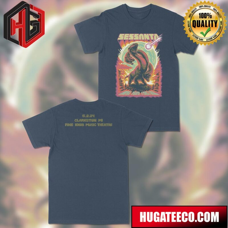 Sessanta Performance At The Pine Knob Music Theatre With Puscifer Primus A Perfect Circle On May 2nd 2024 Two Sides Limited T-Shirt T-Shirt