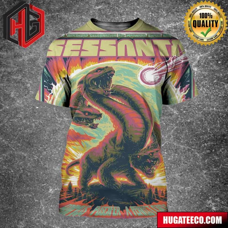 Sessanta Performance At The Pine Knob Music Theatre With Puscifer Primus A Perfect Circle On May 2nd 2024 All Over Print Shirt