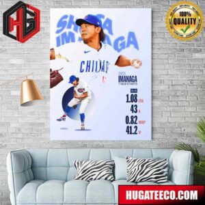 Shota Imanaga MLB Has Been Dominant This Season Poster Canvas