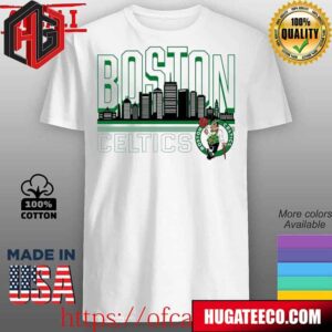 Skyline Boston Basketball Celtics Logo NBA 2024 Unisex T-Shirt