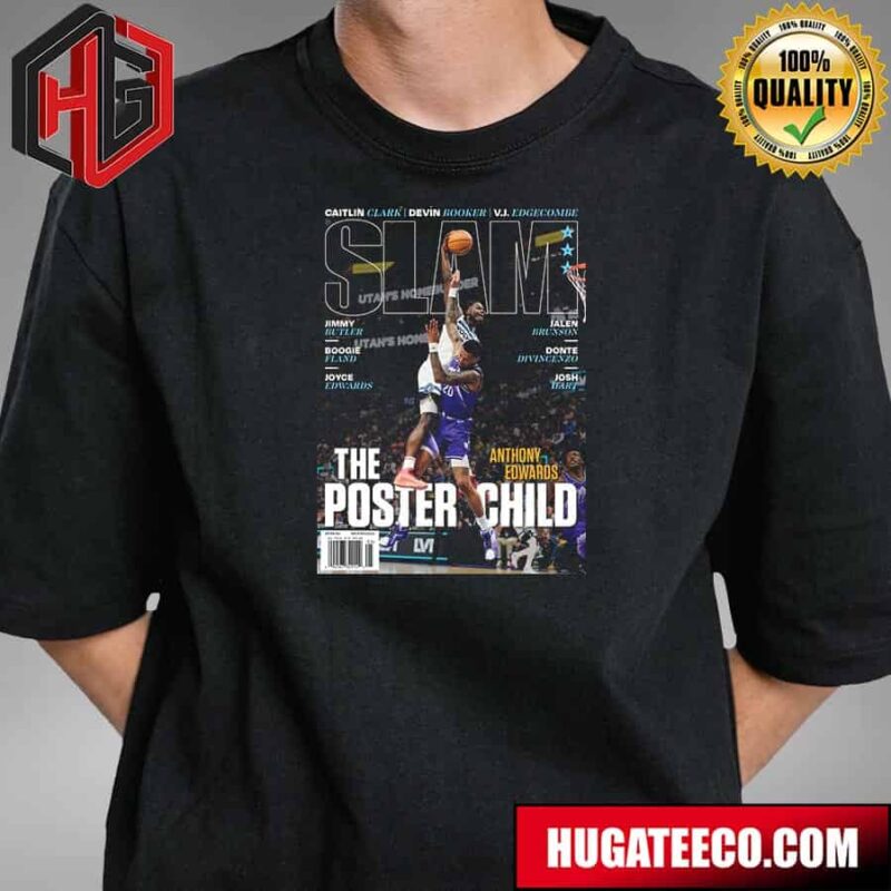 Slam The Poster Child Anthony Edwards T-Shirt