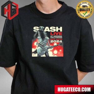 Slash Live At Amoeba Hollywood May 29th 2024 Designed By Luke Preece Limited Edtion Unisex T-Shirt