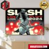 Slash Live At Amoeba Hollywood May 29th 2024 Designed By Luke Preece Limited Edtion Version 2 Home Decor Poster Canvas