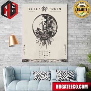 Sleep Token’s Breakthrough Album And Instant Scene Classic Take Me Back To Eden Released One Year Ago Today Poster Canvas