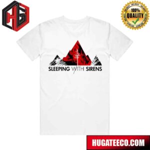 Sleeping With The Sirens Mountain White Unisex T-Shirt