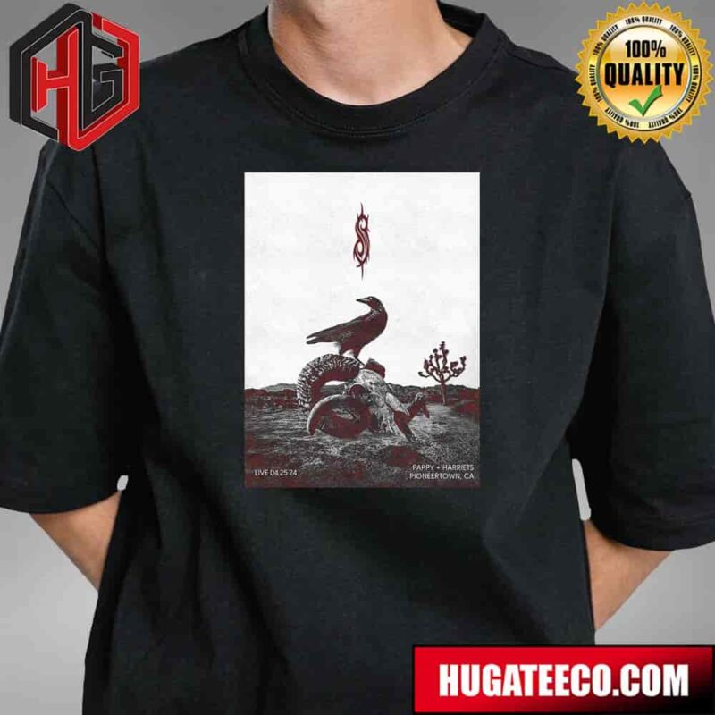 Slipknot Goat 4 25 24 Event Pappy Harriets Pioneertown CA Unisex T-Shirt
