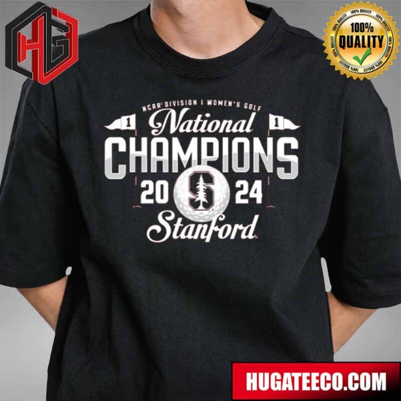 Stanford Cardinal 2024 NCAA Division Women’s Golf National Champions T-Shirt