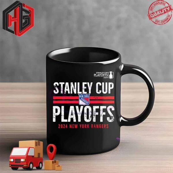 Stanley Cup Playoffs 2024 New York Rangers Ceramic Mug