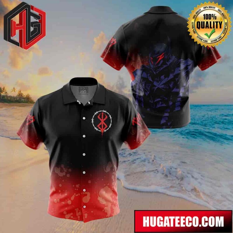 Struggler Berserk Button Up Animeape Hawaiian Shirt