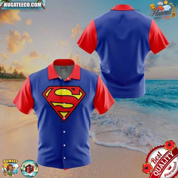 CDC Comics Button Up Hawaiian Shirt