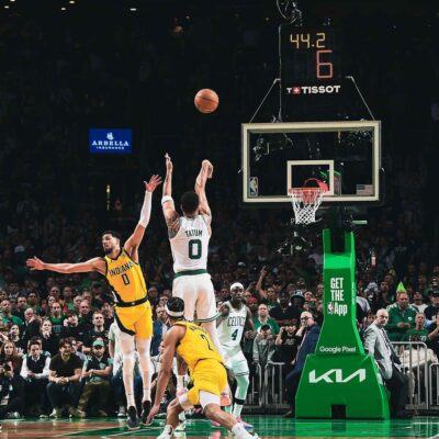 Tatum Jayson Jump Shot Defeats Haliburton Tyrese Indiana Pacers With a Breathtaking Score 133 128 Brings Victory to Boston Celtics