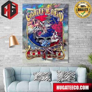Taylor Rushing’s Limited Edition Release Commemorates The Grateful Dead’s Six-Show Run At The Capitol Theatre From November 5-8 1970 Home Decor Poster Canvas