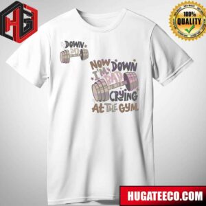 Taylor Swift Down Bad Crying At The Gym Funny Ttpd Unisex T-Shirt