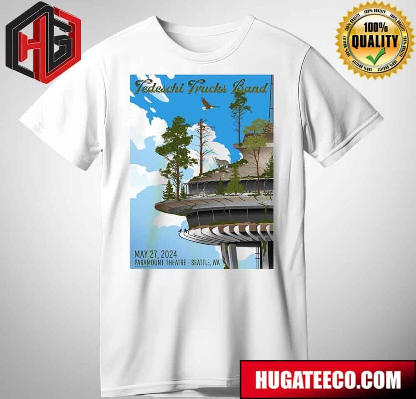 Tedeschi Trucks Band Show At Paramount Theatre In Seattle Wa On May 27 2024 T-Shirt