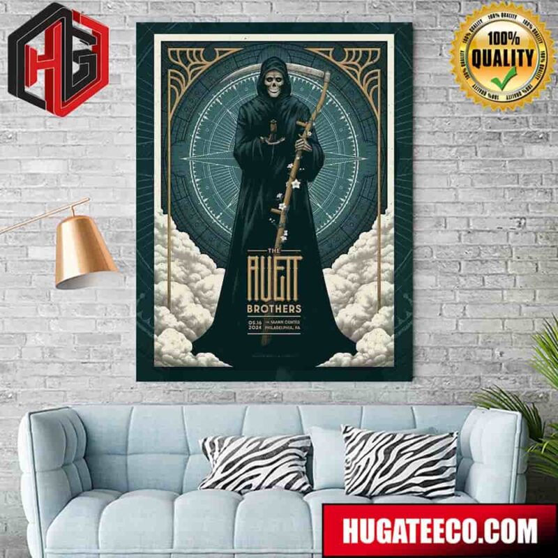 The Avett Brothers 16 May 2024 The Mann Center Philadelphia Pa The Once And Future Carpenter Artist Joel Hunter Home Decor Poster Canvas