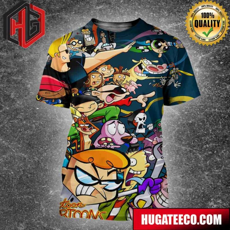 The Golden Age Of Cartoon Network 3D T-Shirt