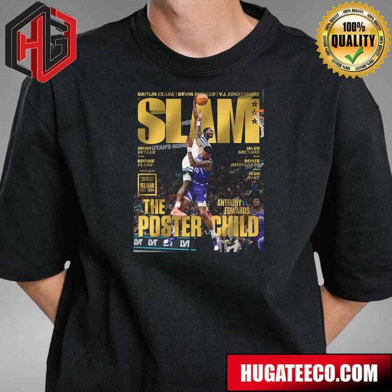 The Golden Metal Editions Slam Est 1994 The Poster Child Anthony Edwards T-Shirt