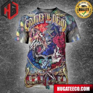 The Grateful Dead’s November 5 1970 Performance At The Capitol Theatre Kicked Off A Six-Show Commemorated In Taylor Rushing’s Limited Edition Release 3D T-Shirt