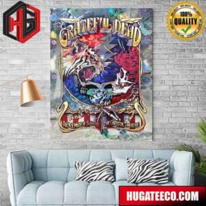 The Grateful Dead’s November 5 1970 Performance At The Capitol Theatre Kicked Off A Six-Show Commemorated In Taylor Rushing’s Limited Edition Release Home Decor Poster Canvas
