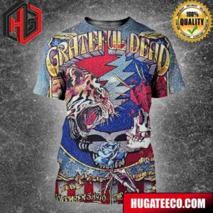 The Grateful Dead’s Six-Show Run From November 5-8 1970 At The Capitol Theatre Starting On November 5 1970 Is Commemorated In Taylor Rushing’s Limited Edition Release 3D T-Shirt