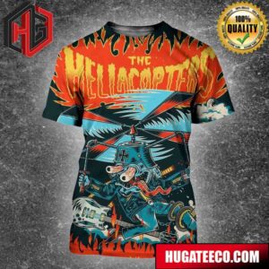 The Hellacopters Europe Tour 24 Doctor Juanpa 3D Shirt