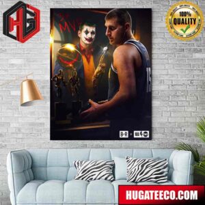 The Joker Wins His 3rd Mvp Award Another One For Nikola Jokic Home Decor Poster Canvas