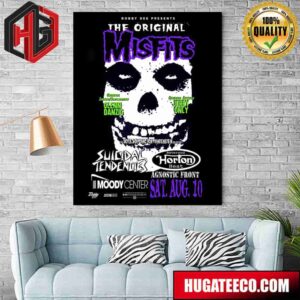 The Misfits Show 2024 At Moody Center Austin Tx On August 10 Home Decor Poster Canvas