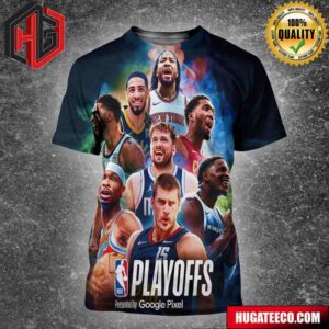 The NBA’s Brightest Young Stars Led The Way In Round 1 NBA Playoffs Presented By Google Pixel All Over Print Shirt