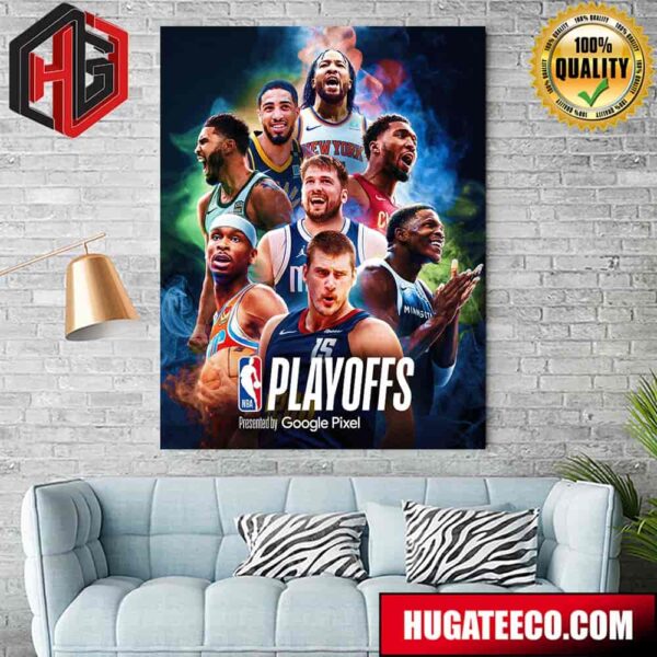 The NBA’s Brightest Young Stars Led The Way In Round 1 NBA Playoffs Presented By Google Pixel Poster Canvas