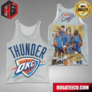 The Oklahoma City Thunder NBA Return Of The Real The Metal Editions SLAM EST 1994 All-Over Print Tank Top T-Shirt Basketball