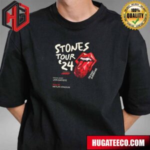 The Rolling Stones 24 Hackney Diamonds Special Guest Jon Batiste May 23 Metlife Stadium Unisex T-Shirt Hoodie