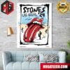 The Rolling Stones Tour 2024 Hackney Diamonds On April 28 2024 Houston Nrg Stadium Home Decor Poster Canvas