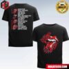 The Rolling Stones Hackney Diamonds Tour Dateback Two Sides T-Shirt