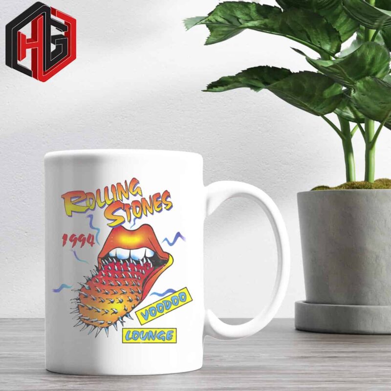 The Rolling Stones Spiked Tongue Voodoo Lounge 30th Anniversary Collection Merchandise Ceramic Mug