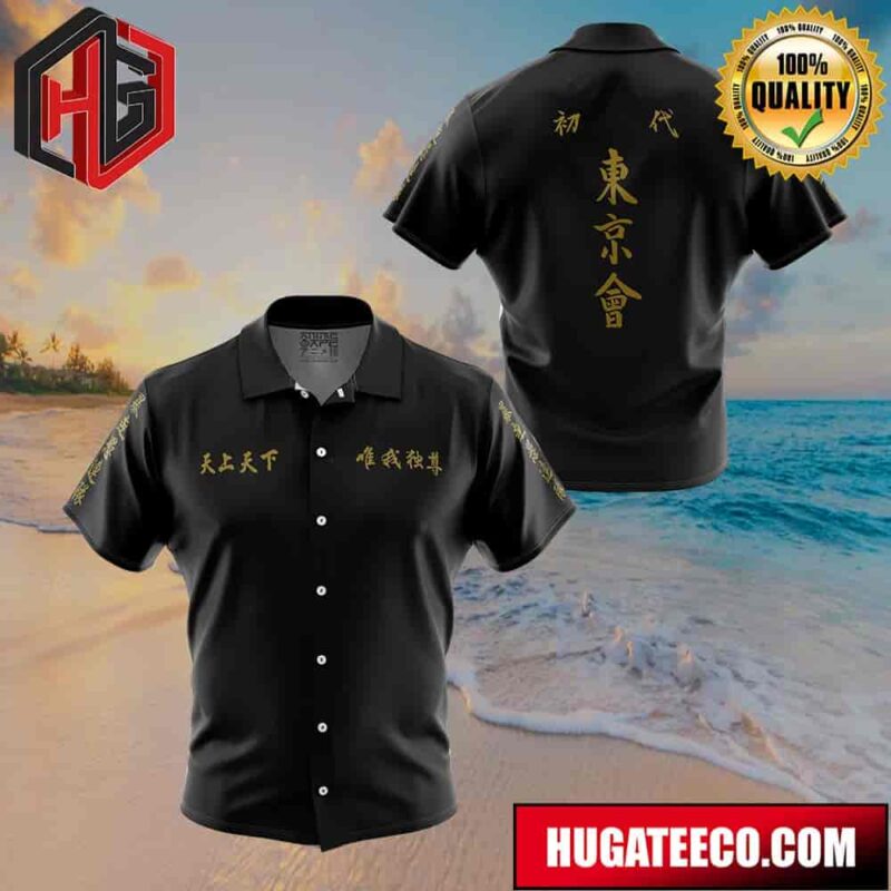 Tokyo Manji Gang Tokyo Revengers Button Up Animeape Hawaiian Shirt