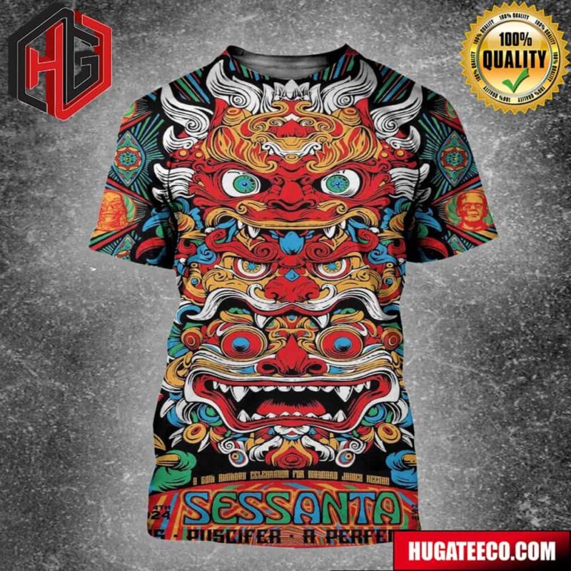Tonight’s Sessanta Performance With Primus Puscifer A Perfect Circle On May 4th 2024 At The Forest Hills Stadium Limited All Over Print Shirt