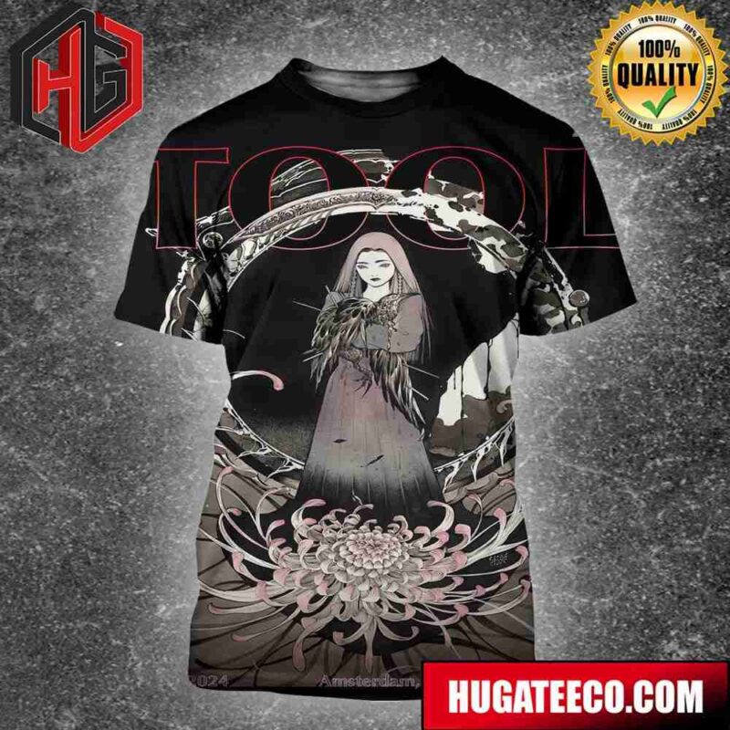 Tool Music Amsterdam Nl May 27th At The Ziggo Dome All Over Print Shirt 3D T-Shirt