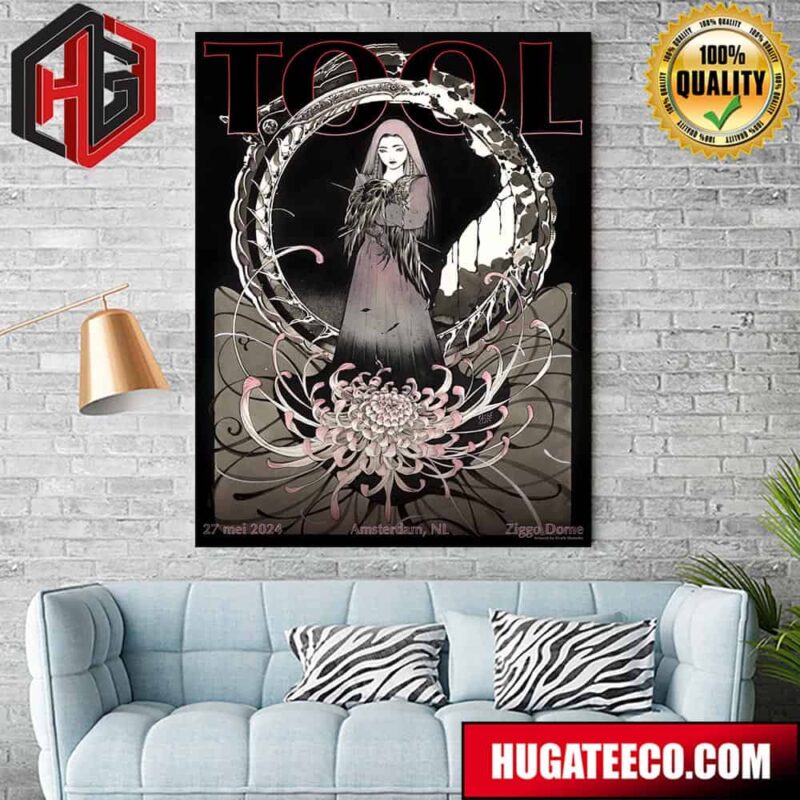 Tool Music Amsterdam Nl May 27th At The Ziggo Dome Poster Canvas