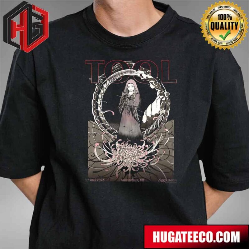 Tool Music Amsterdam Nl May 27th At The Ziggo Dome T-Shirt