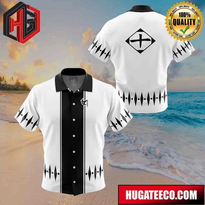 Toshiro Hitsugaya Bleach Button Up Animeape Hawaiian Shirt