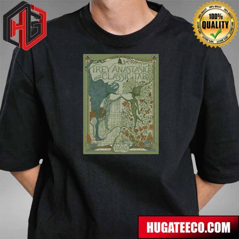 Trey Anastasio And Classic Tab Palace Theaters May 10 2024 St Paul Mn T-Shirt