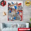 Tyrese Haliburton And The Indiana Pacers Chasing History An NBA Original Poster Canvas