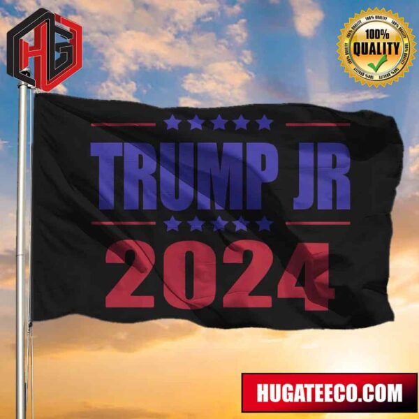 Trump 2024 Flag Donald Trump JR For President Election Donaldtrump2024 Flag For Indoor Outdoor 2 Sides Garden House Flag