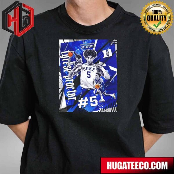 NBA Tyrese Proctor Number 5 Duke Blue Devils Sydney Australia Unisex T-Shirt