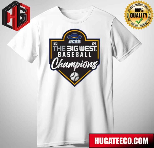 UC Santa Barbara 2024 Big West Baseball tournament Champions T-Shirt