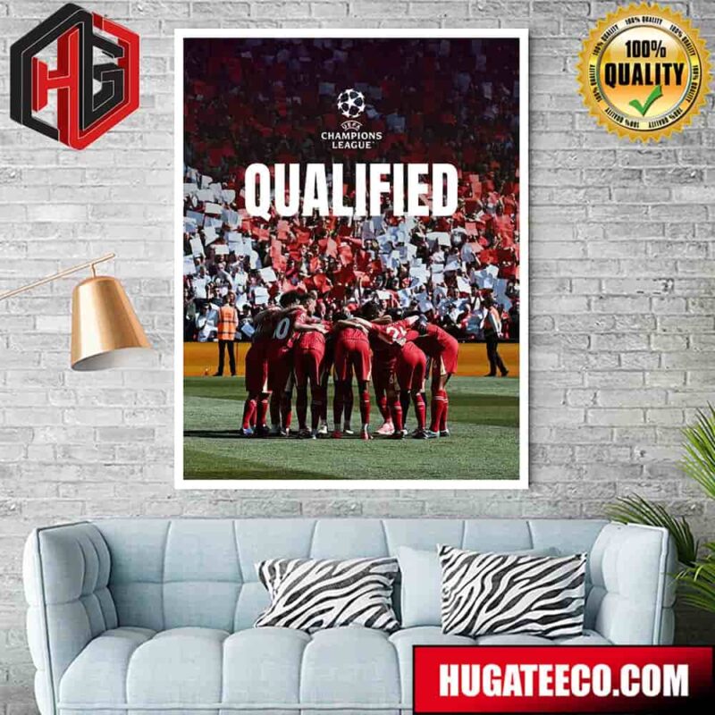 UEFA Champions League Liverpool FC Nights Return To Anfield Home Decor Poster Canvas