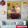 UFC 304 Arnold Billy Allen And Giga Chikadze Featherweight Bout July 27 Sat Home Decor Poster Canvas